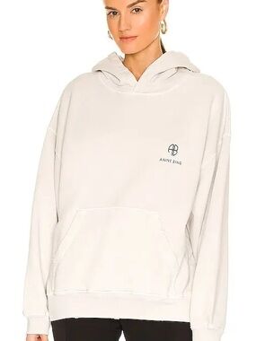 Anine Bing Aiden hoodie in Stone, MD